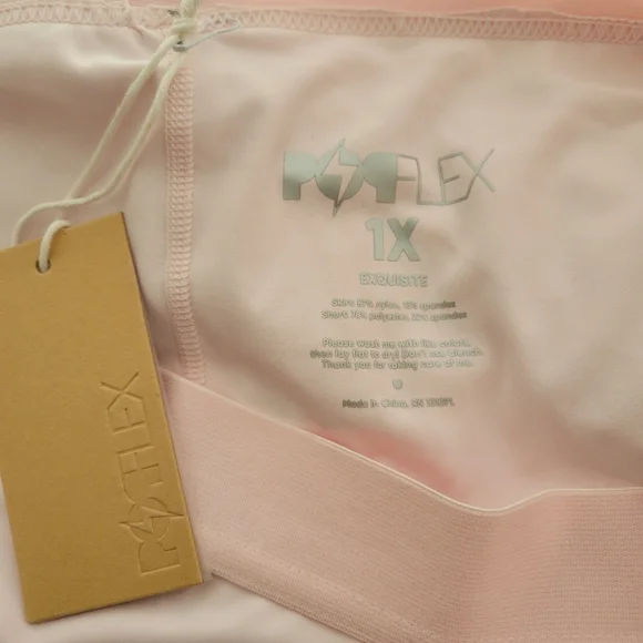 Popflex Juliet Wrap Skort Women's 1X Tutu Pink Ballet Performance Active Pockets - Picture 2 of 3